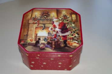 Gebäckaufbewahrungsdose/Geschenkdose  achteckig